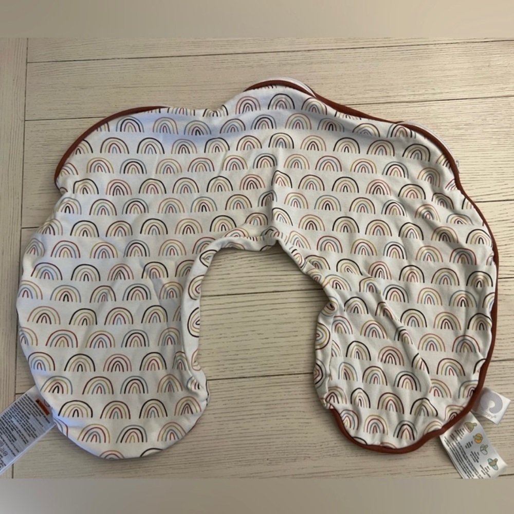 Rainbow boppy cover RESERVED